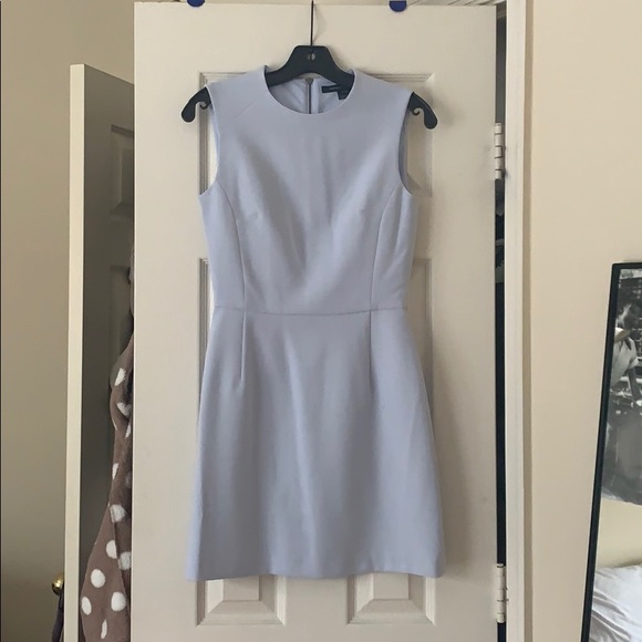 French connection light blue mini dress - Picture 1 of 4